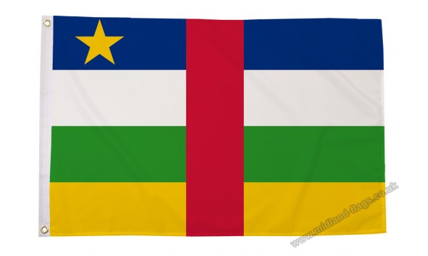 Central African Republic Flag